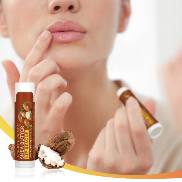 Desert Essence Lip Rescue Shea Butter Lip Balm