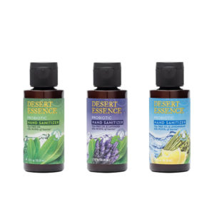 Desert Essence Probiotic Hand Sanitizer 1.7 fl. oz. in Tea Tree Oil, Lavender and Lemongrass