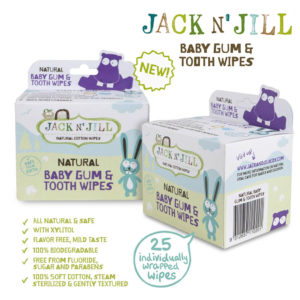 Jack N' Jill Baby Gum & Tooth Wipes Boxes