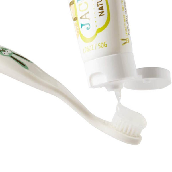 Jack N' Jill Natural Calendula Toothpaste Flavor-Free closeup view