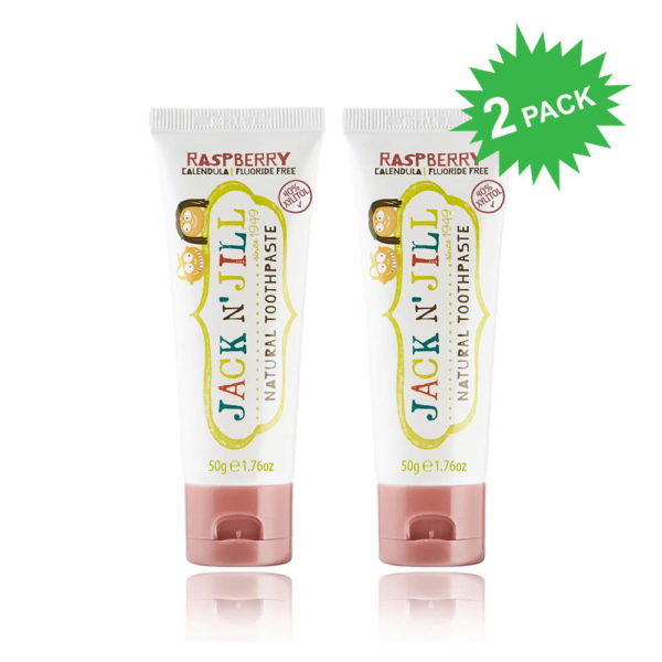 Jack N' Jill Natural Calendula Toothpaste Raspberry Flavor