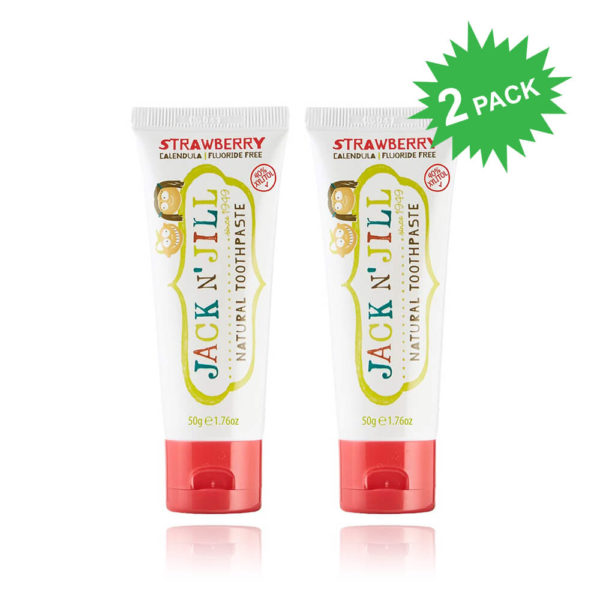 Jack N' Jill Natural Calendula Toothpaste Strawberry Flavor