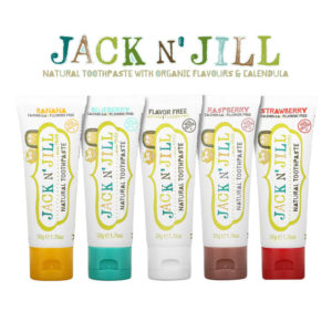 Jack N' Jill Natural Calendula Toothpaste with 5 Flavors to Choose From