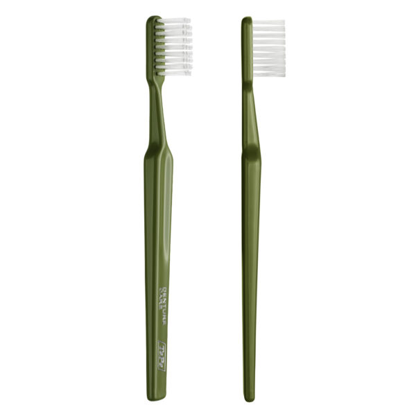 TePe Denture Care Toothbrush, Extra-Long Strong Filaments - Image 4