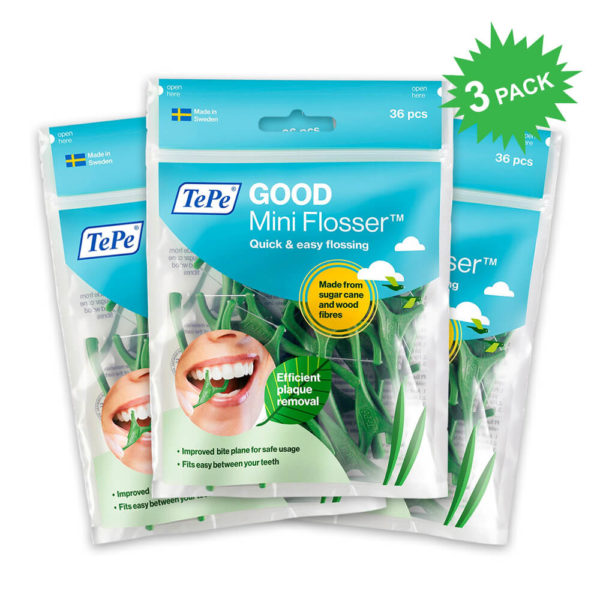 TePe GOOD Mini Flosser 3 Pack