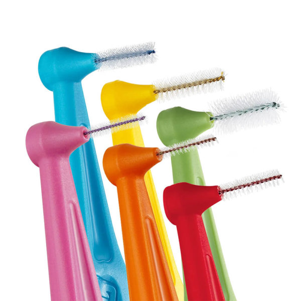 TePe Angle Interdental Brushes detailed sizes