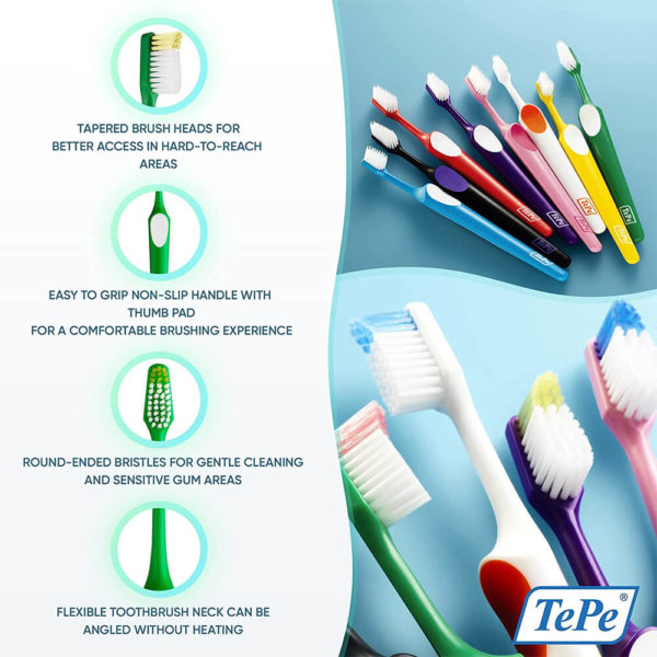 TePe Nova Soft Toothbrush product features