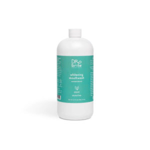 Dr. Brite Natural Whitening Mouthwash with mint and activated charcoal