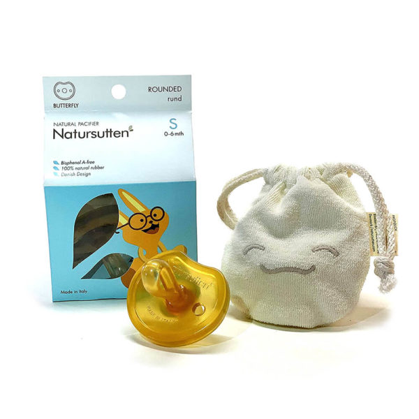 Natursutten PaciPouch fits small to large size Natursutten Pacifiers