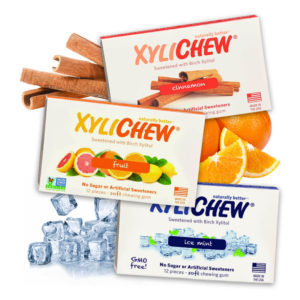 XyliChew Gum Blister Pack in 3 Great Flavors (12pcs per pack)