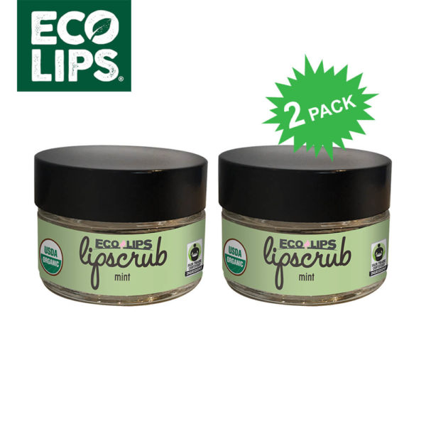 Eco Lips Organic Lip Scrub Mint Flavor