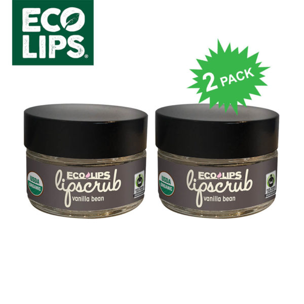 Eco Lips Organic Lip Scrub Vanilla Bean