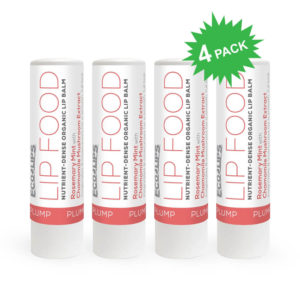 Eco Lips Lip Food - Plump Rosemary Mint 4 Pack