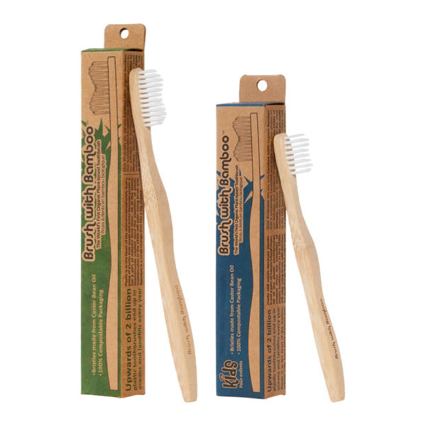 Brush with Bamboo Adult and Kids Size