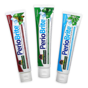 Nature's Answer PerioBrite Toothpaste in 3 different flavors