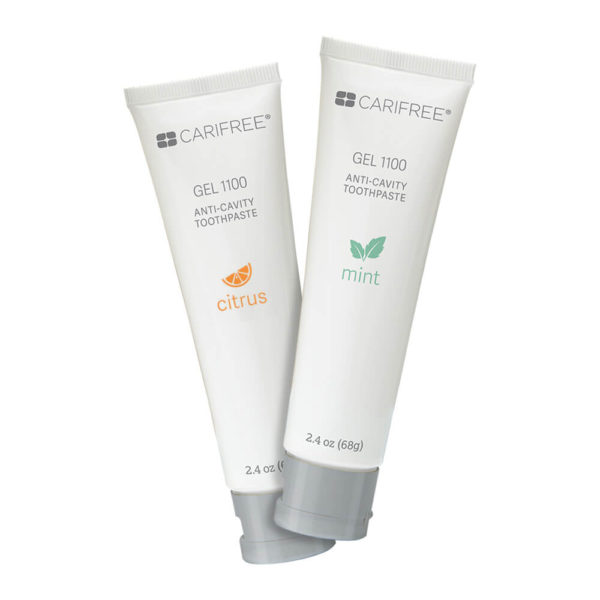 New CariFree Gel 1100 in Citrus and Mint Flavors