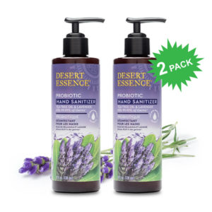 Desert Essence Probiotic Hand Sanitizer Tea Tree Oil & Lavender