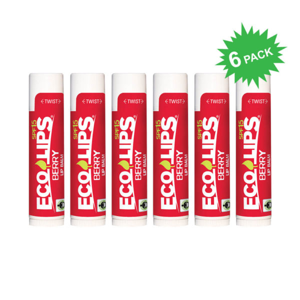 Eco Lips Classic SPF 15 Lip Balm in Berry Flavor