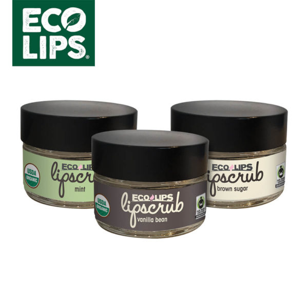 Eco Lips Organic Lip Scrub All 3 Flavor Selection