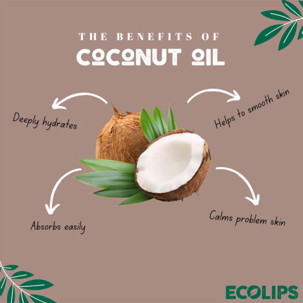 Eco Lips benefits of coconut oil