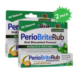 Nature’s Answer PerioBrite Rub 2 Pack