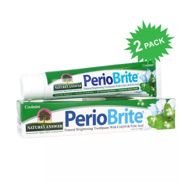 Nature's Answer PerioBrite Toothpaste Coolmint Flavor