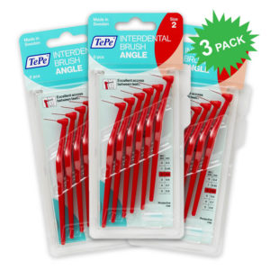 TePe Angle Interdental Brushes red color size 0.5mm