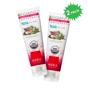 Radius USDA Organic Toothpaste for Kids 2 Pack