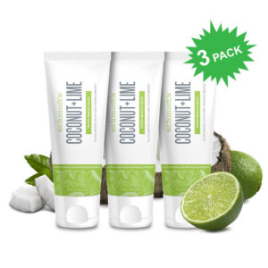 Schmidt's Coconut + Lime Toothpaste Pack of 3