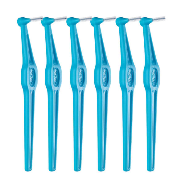 TePe Angle Interdental Brushes blue color 6pcs per pack