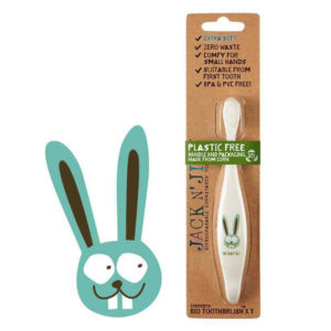 Jack n' Jill Bio Toothbrush Bunny front packaging