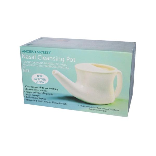 Ancient Secrets Ceramic Nasal Cleansing Pot