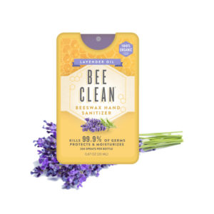 Bee Clean Organic Hand Sanitizer in Lavender Oil Bee Clean, Essential Oils, Hand Sanitizer, Natural, Organic, Sanitary