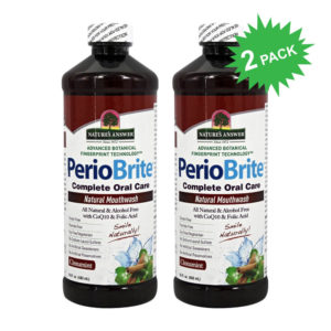 Nature's Answer PerioBrite Mouthwash Cinnamint Flavor 2-Pack