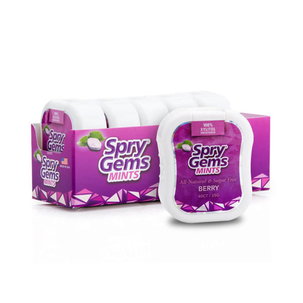 Spry Gems Berry Flavor 6-pack.