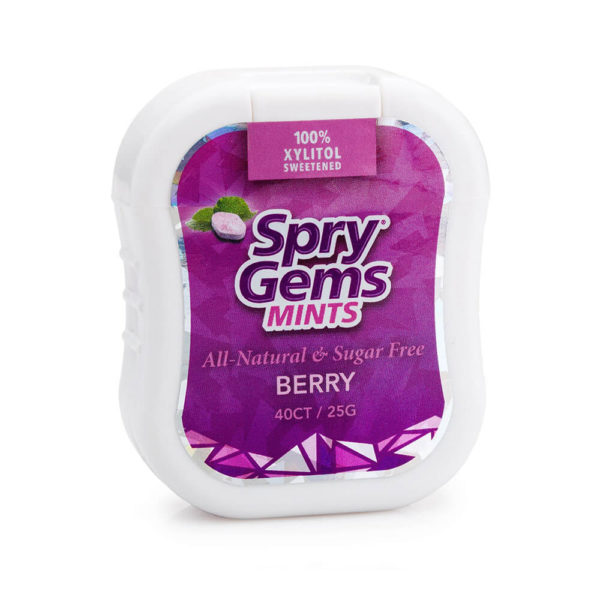 Spry Gems Berry Flavor Front.