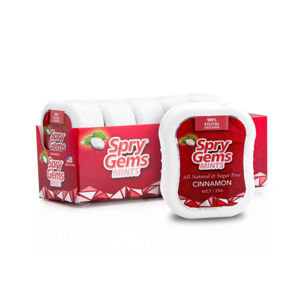 Spry Gems Cinnamon Flavor 6-pack.