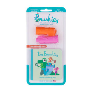 Brushies Mini Sets Pink and Orange.