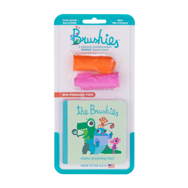 Brushies Mini Sets Pink and Orange.